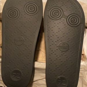 Gucci black slides